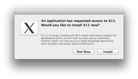 X11 Mac Mountain Lion Download